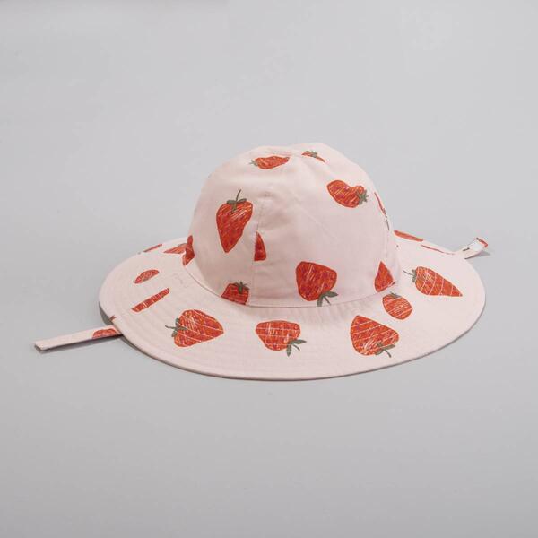 Baby Girl &#40;NB-24M&#41; Carters&#40;R&#41; Strawberry Reversible Swim Hat - image 
