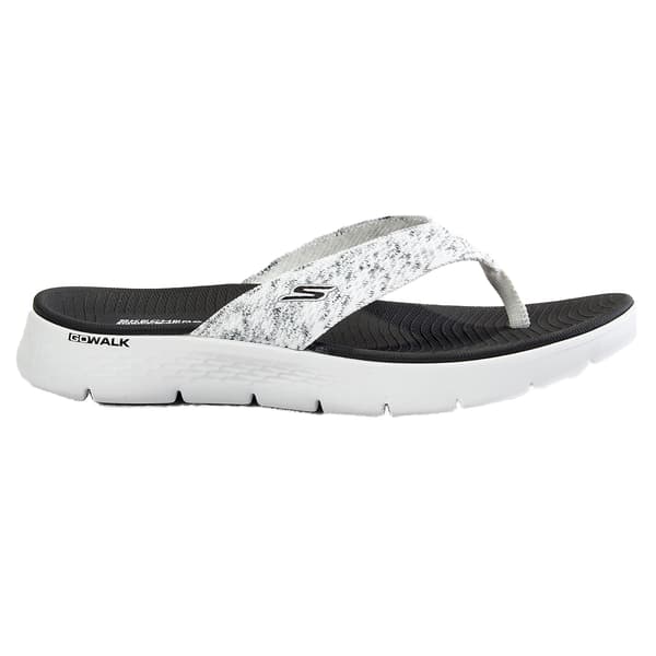 Womens Skechers Go Walk Flex Flip Flops