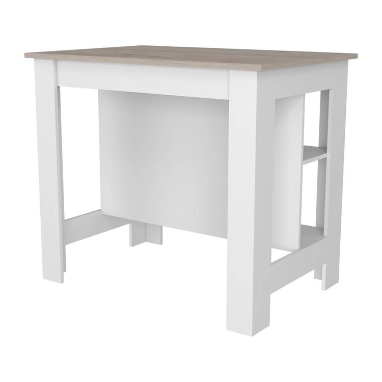 FM FURNITURE Brooklyn Antibacterial Kitchen Island