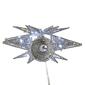 Kurt Adler Pre-Lit Twinkling LED Silver Starburst Tree Topper - image 6