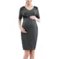 Womens Glow &amp; Grow(R) Lacey Knot Front Maternity Dress - image 1