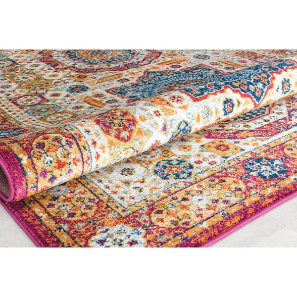 Rugs America™ Hailey Winter Melon Abstract Vintage Area Rug