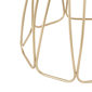 9th & Pike® Contemporary Gold Metal Accent Table - image 4
