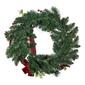 Kurt S. Adler 24in. Berries and Pinecone Ribbon Wreath - image 2