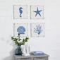 9th & Pike&#174; Square Antique Metal Coastal Wall Decor - Set of 4 - image 2