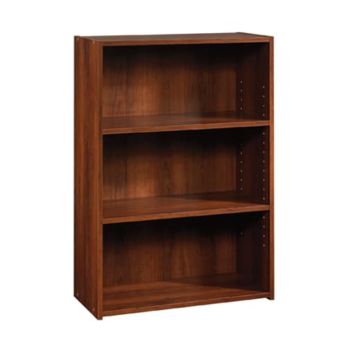 Sauder Beginnings 3 Shelf Bookcase - Brook Cherry - image 