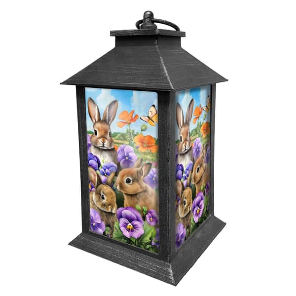 Briarwood Lane Spring Bunny Trio Lantern - image 
