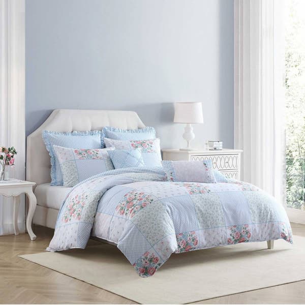 Laura Ashley Hope Patchwork Duvet Cover Set