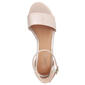 Womens Sugar Noelle Low Block Heel Slingback Sandals - Nude - image 4