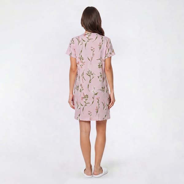 Womens Jasmine Rose Floral Blister Knit Zip Robe - image 