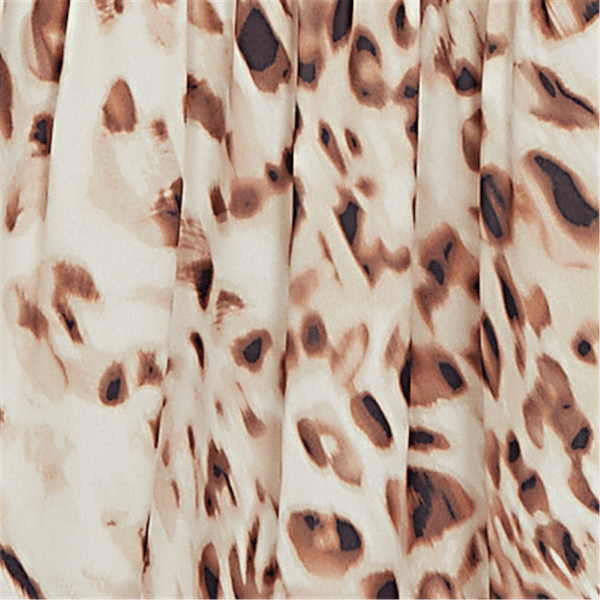 Womens Skye''s the Limit Wild Romance V-Neck Cheetah Blouse