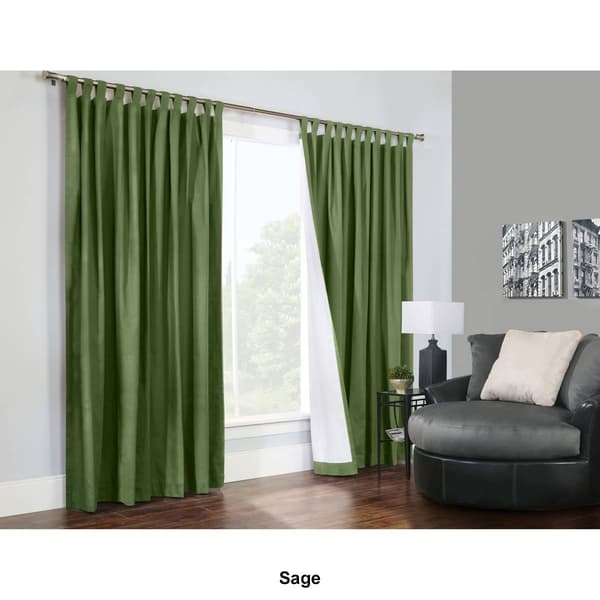 Weathermate Burgundy Tab Curtains - 160 Width