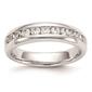 Pure Fire 14kt. White Gold Lab Grown 11-Stone Channel Band - image 2