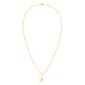 Nova Star® Gold-Plated Lab-Grown Diamond Initial K Pendant - image 3