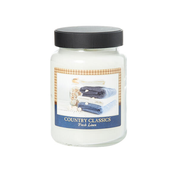 Country Classics Fresh Linen 26oz. Candle - image 