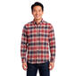 Mens Jackson Hole Flannel Shirt - Navy/Burgundy - image 1