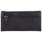 Womens Roots Leather Expander Clutch Wallet with RFID - image 4