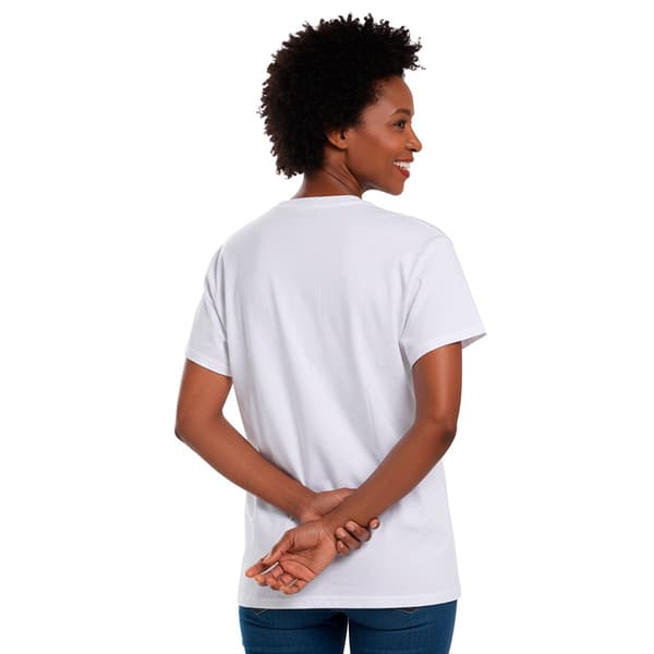 Womens Top Stitch By Morning Sun Short Sleeve Stud Stars Tee