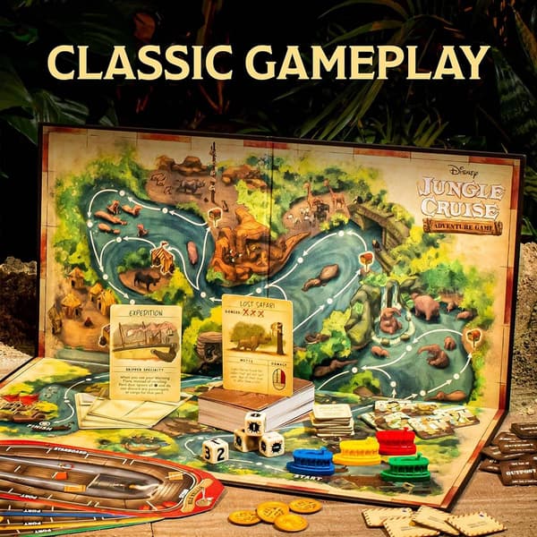 Disney Parks Jungle Cruise Adventure Board Game