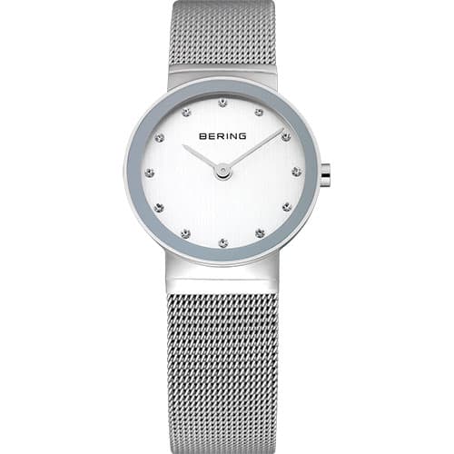 Womens BERING Classic Mesh Silver Watch - 10126-000 - image 