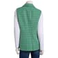 Womens Kasper Sleeveless Tweed Vest with Pockets - image 2