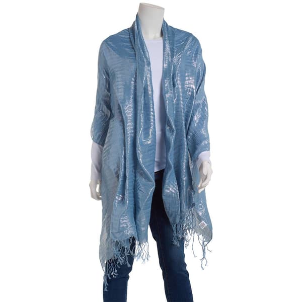 Womens Jessica McClintock Crinkle Wrap