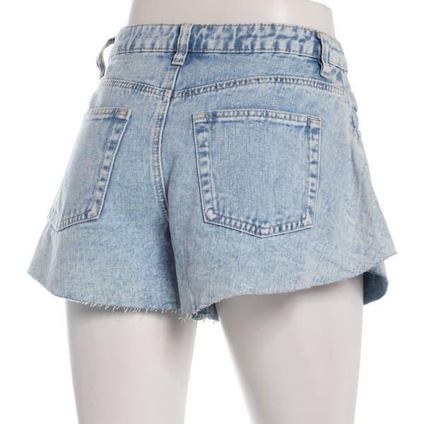Juniors Madden Girl Raw Hem Festival Skirty Shorts