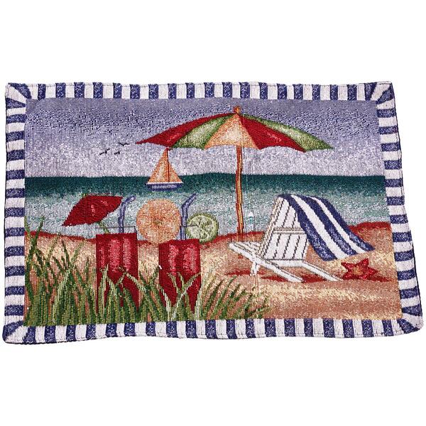 Summer Beach Tapestry Placemat - image 