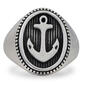 Mens Gentlemans Classics&#8482; Stainless Steel Anchor Ring - image 3