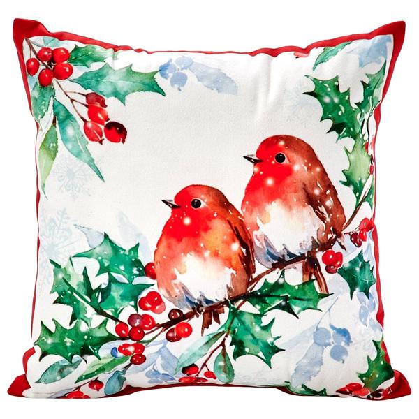 Nourison Two Birds Decorative Pillow - 10x10 - image 