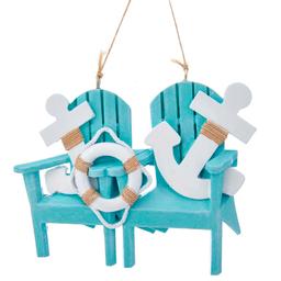 Kurt S. Adler Family on Adirondak Chair Ornament