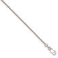 Gold Classics&#40;tm&#41; 10kt. White Gold 1.15mm 7in. Chain Bracelet - image 1