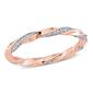 Diamond Classics&#40;tm&#41; 10kt. Rose Gold 1/4ct. Diamond Eternity Ring - image 1