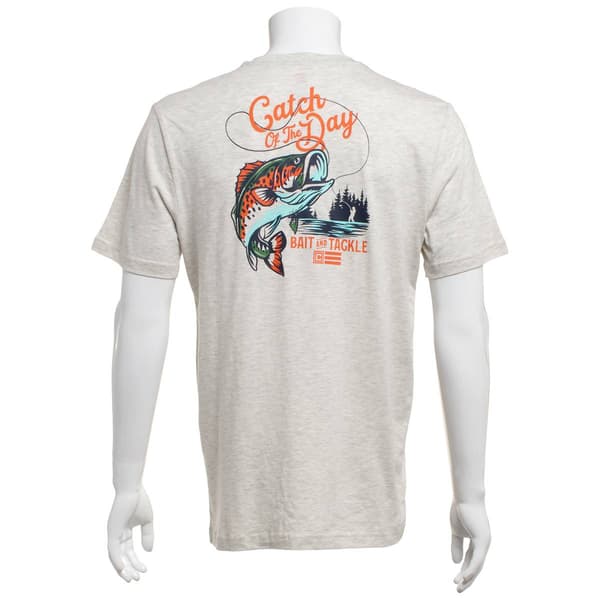 Mens Chaps Bait & Tackle Short Sleeve Graphic Tee