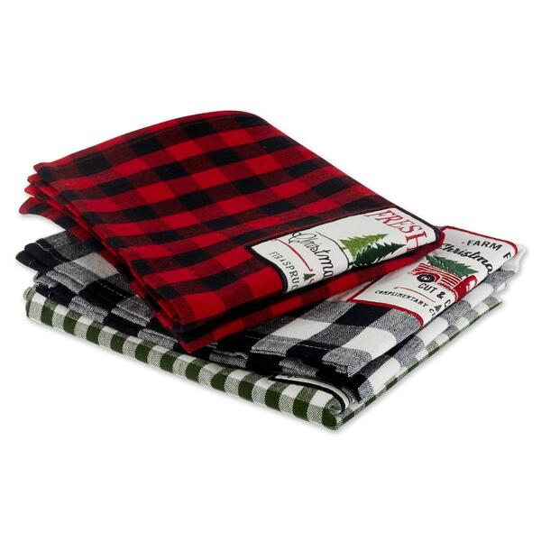 DII&#174; Christmas Tree Farm Kitchen Towels - Set of 3