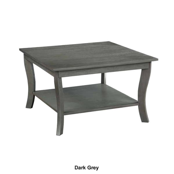 Convenience Concepts American Heritage Square Coffee Table