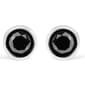 Haus of Brilliance Silver 3ctw. Black Diamond Stud Earrings - image 3