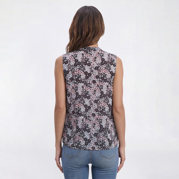 Womens Preswick & Moore® Sleeveless Ditsy Floral Rings Blouse
