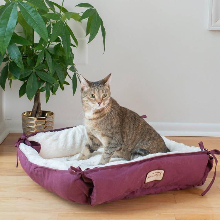 Armarkat 2-in-1 Cat Pet Bed and Fleece Pet Bed