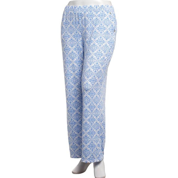 Womens Muk Luks Kaleidoscope Printed Cloud Knit Capri