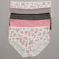 Plus Size Laura Ashley(R) 5pk. Brief Panties - LS8647-5PKBQ - image 1