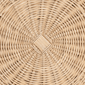 bali & pari Natala Handwoven Wicker Tulip End Table - image 5