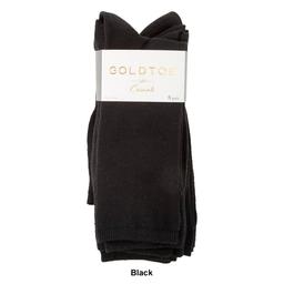 Womens Gold Toe® 6pk. Ultra Soft Crew Socks
