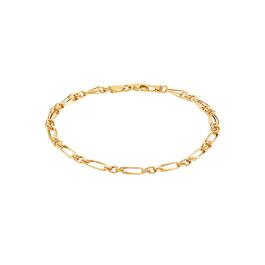 Gold Classics&#40;tm&#41; 10kt. Yellow Gold Figaro Link Chain Bracelet