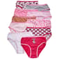 Girls (7-12) Sweet Princess 10pk. Western Panties - image 1
