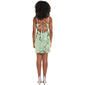 Juniors Crystal Doll Sequin Double Strap Criss Cross Back Dress - image 3