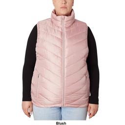Plus Size Big Chill Chevron Puffer Vest