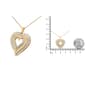 Haus of Brilliance Sterling Silver Diamond Composite Pendant - image 5