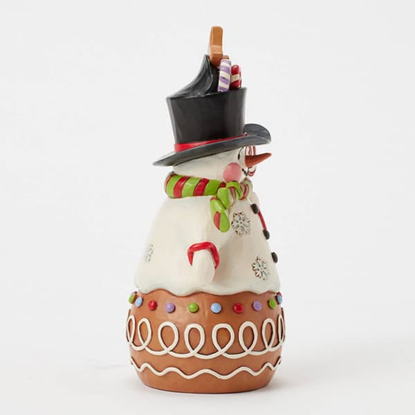 Jim Shore Gingerbread Snowman Christmas Figurine