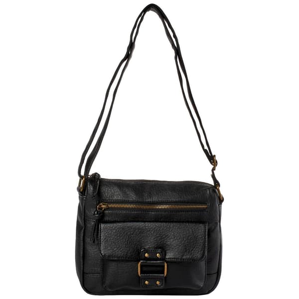 Bueno Antique Pebble Buckle Crossbody - image 